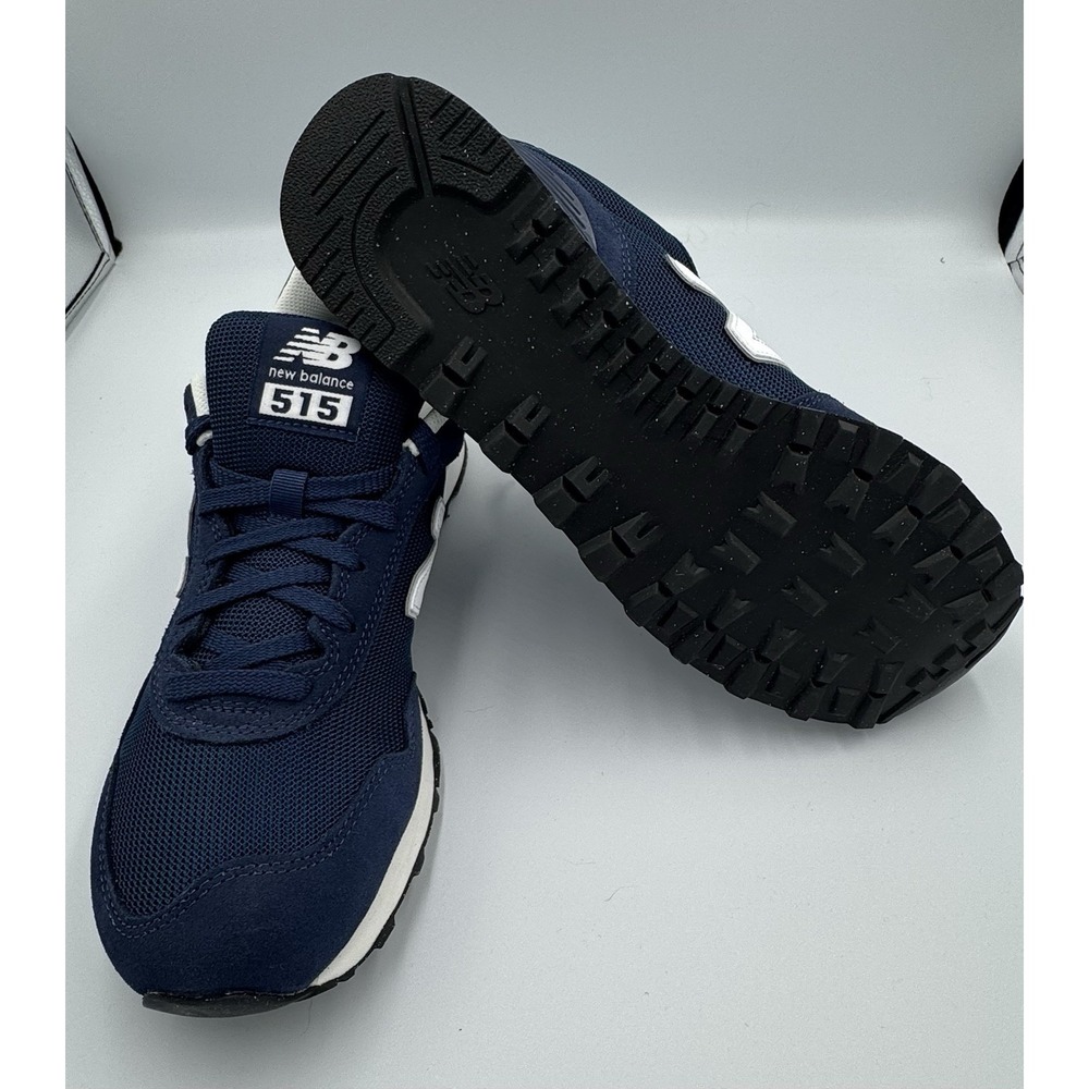 New Balance 515 Running Mens 9 Wms 10.5 Navy Blue White Classic ML515NVY - Picture 6 of 7